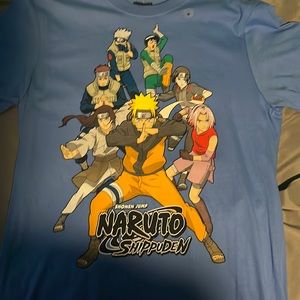 Naruto shippuden tee size M